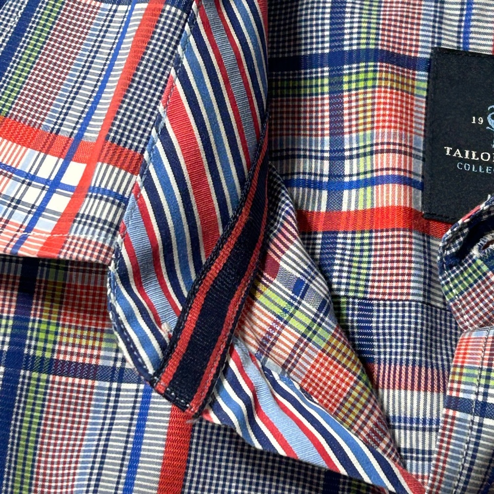 Tailorbyrd collection men’s size large button-down shirt - Picture 9 of 11
